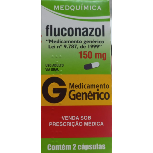 Fluconazol - 150mg Cartela com 2 cápsulas